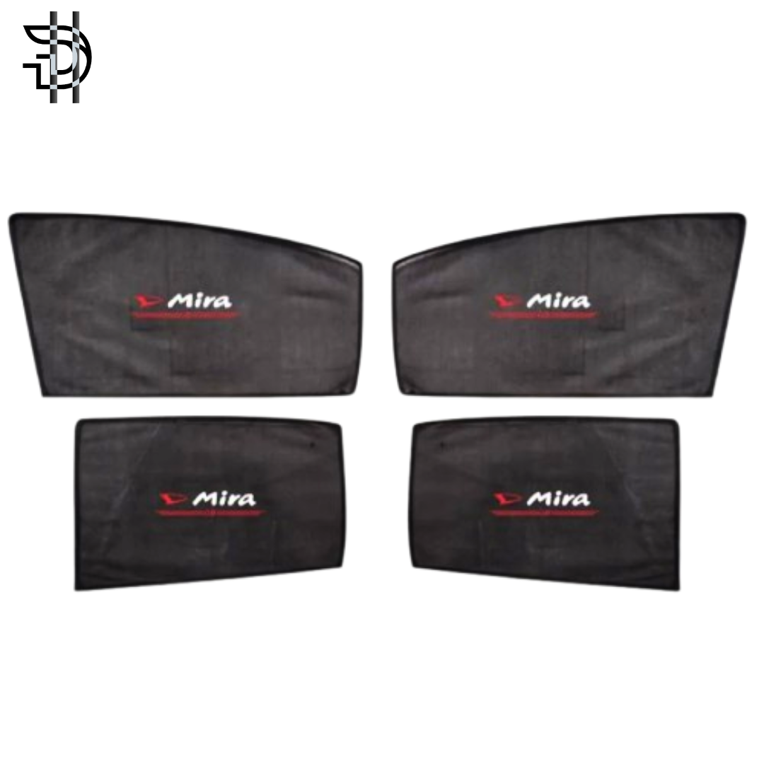 Daihatsu Mira Old Model Side Sunshade (2006-2010) – Custom Fit Car Sun Shades | High-Quality Parda