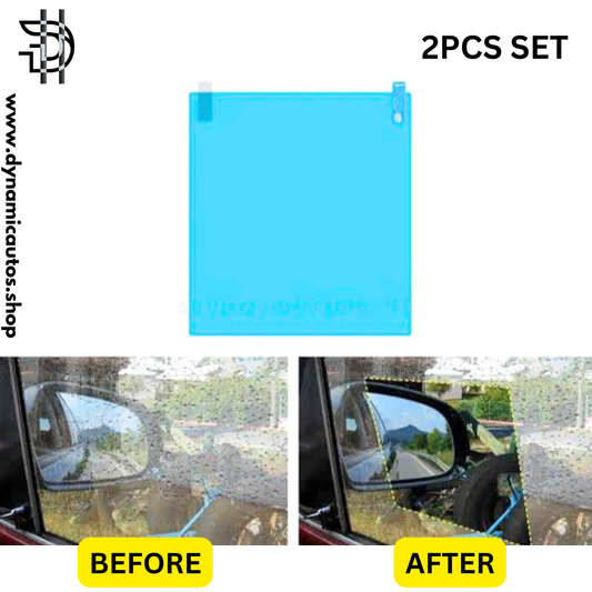Anti Fog Car Window Film | Waterproof Anti-Glare | 2Pcs Set Pakistan