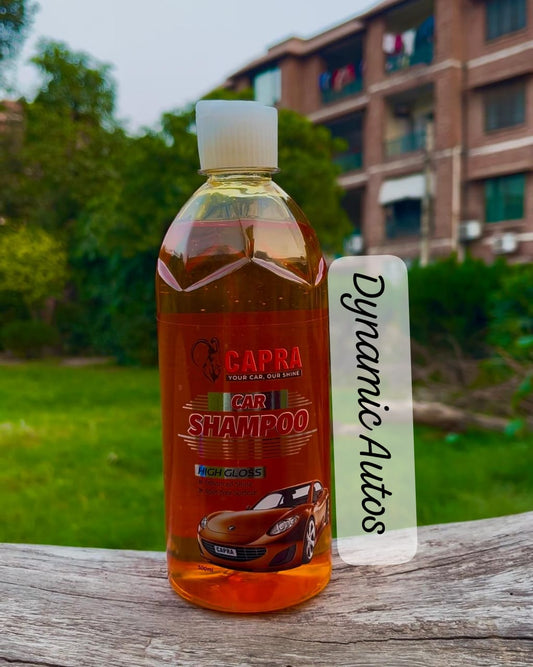 Capra Car Shampoo | 500ML | Premium Quality | For Exterior Use | 192-CAPCSO05