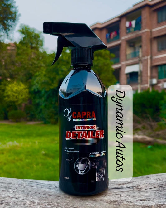Capra Car Interior Detailer | 500ML | Premium Quality | For Interior Use | Car Waterless Cleaning | 193-CAPID06